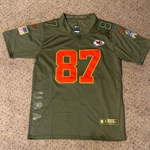 Travis Kelce Salute to Service NFL Jersey
